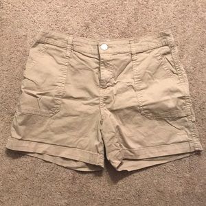St. John’s Bay shorts, tan